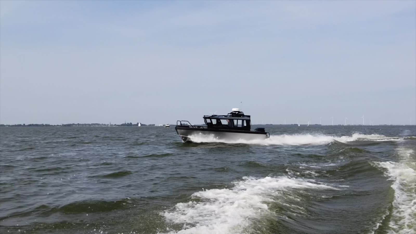 Beeld uit een boottest van Boottesten.nl