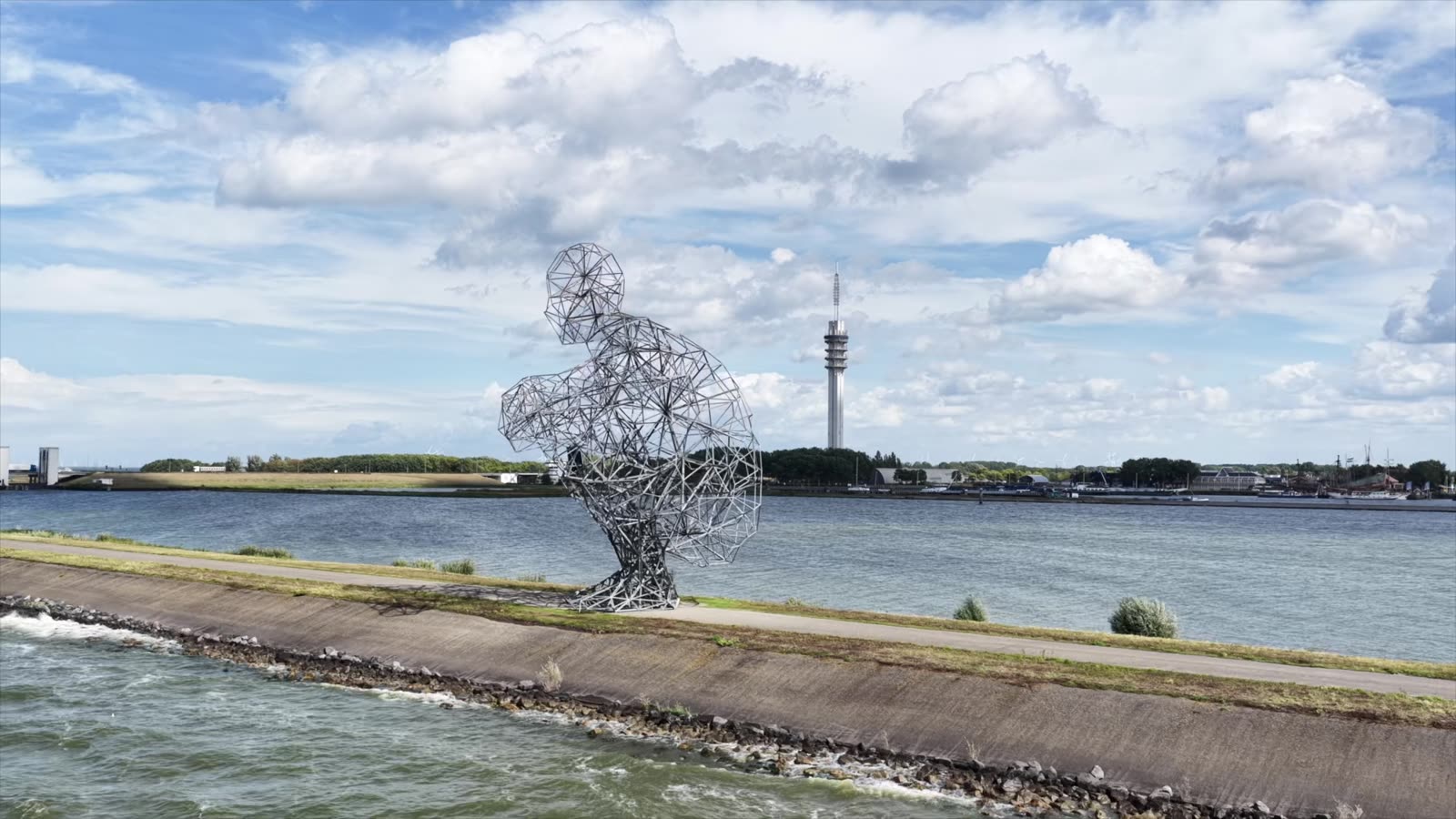 Beeld uit het dagelijkse beursjournaal van HISWA te Water