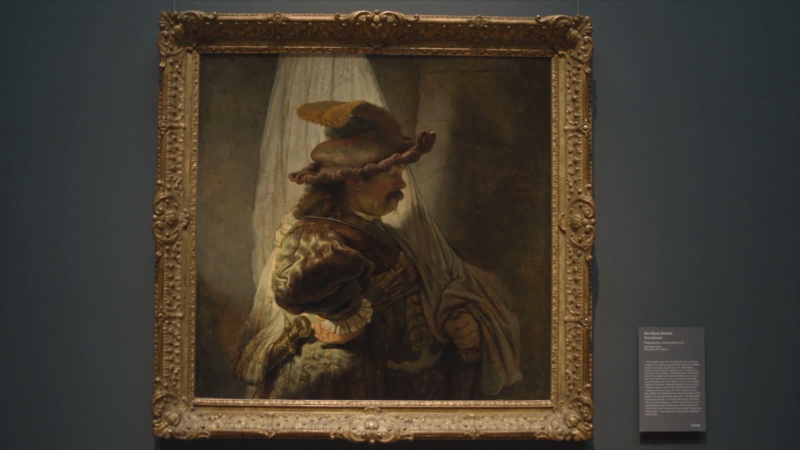 Beeld uit de film van Het Koekemannetje en het Rijksmuseum